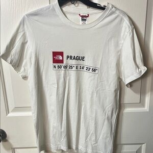 The North Face White Prague Coordinates Tee